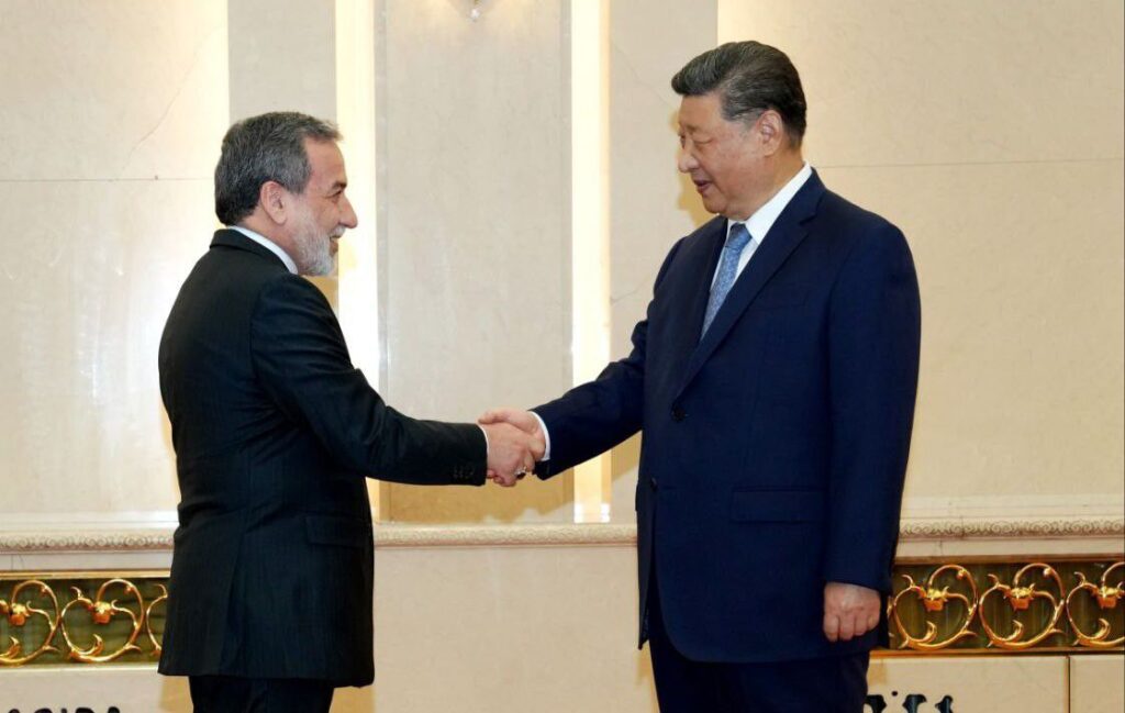 Iranian Foreign Minister Abbas Araqchi Meets Chinese President Xi Jinping Ahead of S.C.O. Ministerial Summit
