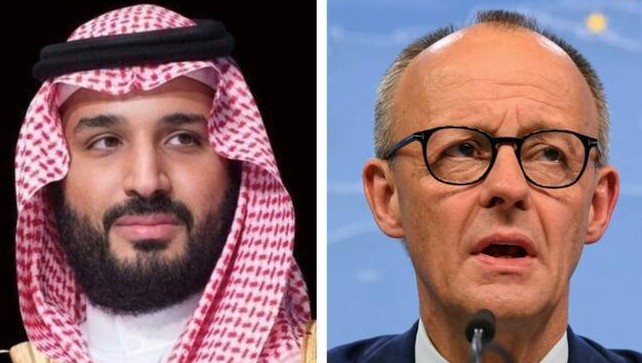 Saudi Crown Prince Receives Phone Call from German Chancellor Friedrich Merz