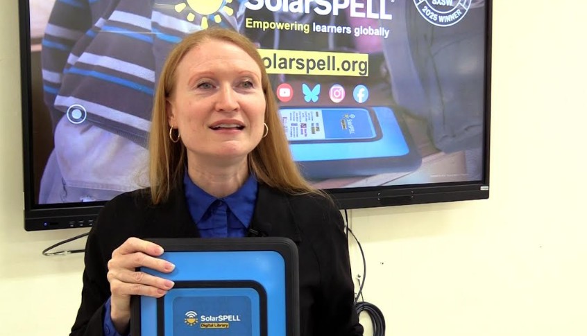 Solar-Powered Portable Libraries