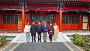 Mr. Khalid Taimur Akram Visits ICSF at Communication University of China