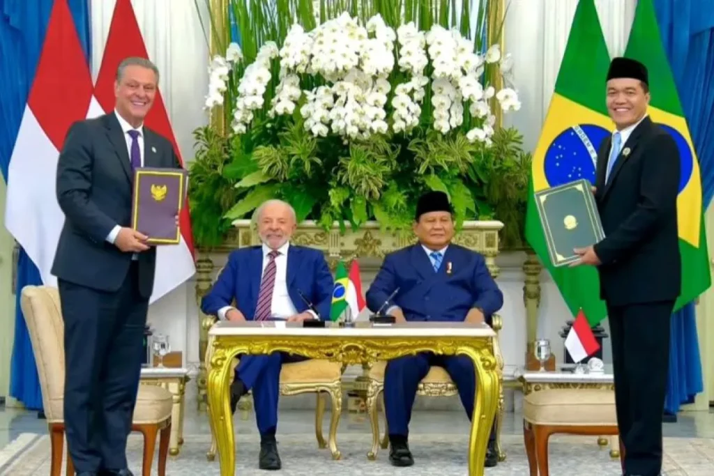 Indonesia and Brazil