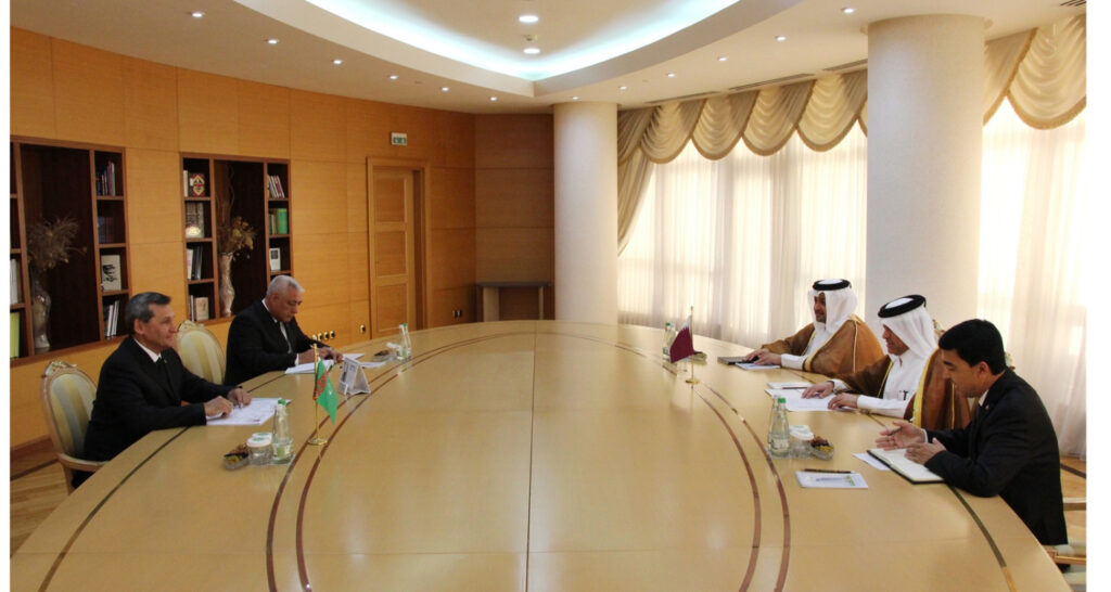 Turkmenistan’s Foreign Minister Meets Qatari Ambassador Concluding Diplomatic Mission