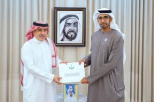 UAE Receives Invitation to Participate in Expo 2030 Riyadh from Saudi Crown Prince