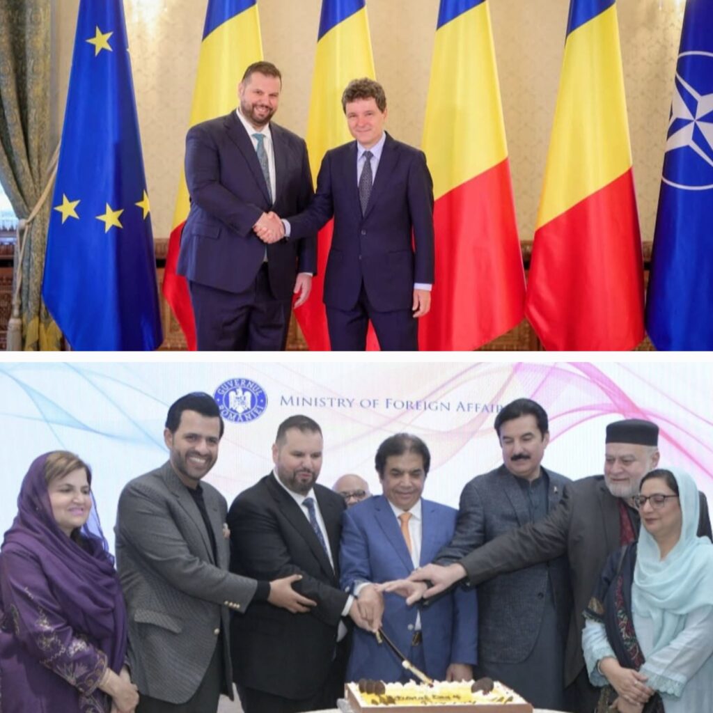 His Excellency Dan Stoenescu Highlights 61 Years of Romania–Pakistan Relations at National Day Event