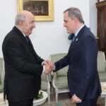 Azerbaijani Foreign Minister Jeyhun Bayramov Meets Algerian President Abdelmadjid Tebboune in Algiers