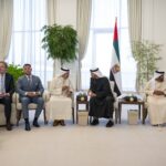President Sheikh Mohamed bin Zayed Receives Delegation Participating in International Security Alliance Ministerial Meeting
