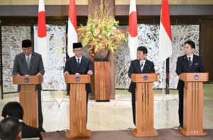 Japan and Indonesia Commit to Strengthening Security Cooperation at Two-Plus-Two Meeting