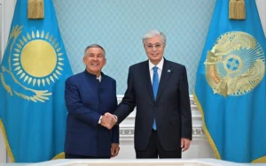 President Tokayev Meets Tatarstan Rais Rustam Minnikhanov to Strengthen Kazakhstan–Russia Regional Cooperation