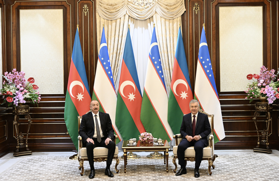 Azerbaijani and Uzbek Presidents Hold Talks in Tashkent to Advance Strategic Partnership