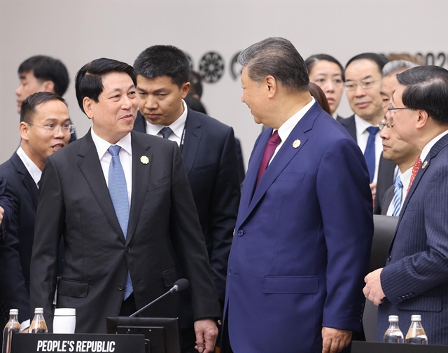 President Lương Cường Meets Chinese President Xi Jinping in Gyeongju