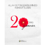 President Ilham Aliyev Commemorates Martyrs of 20 January Tragedy