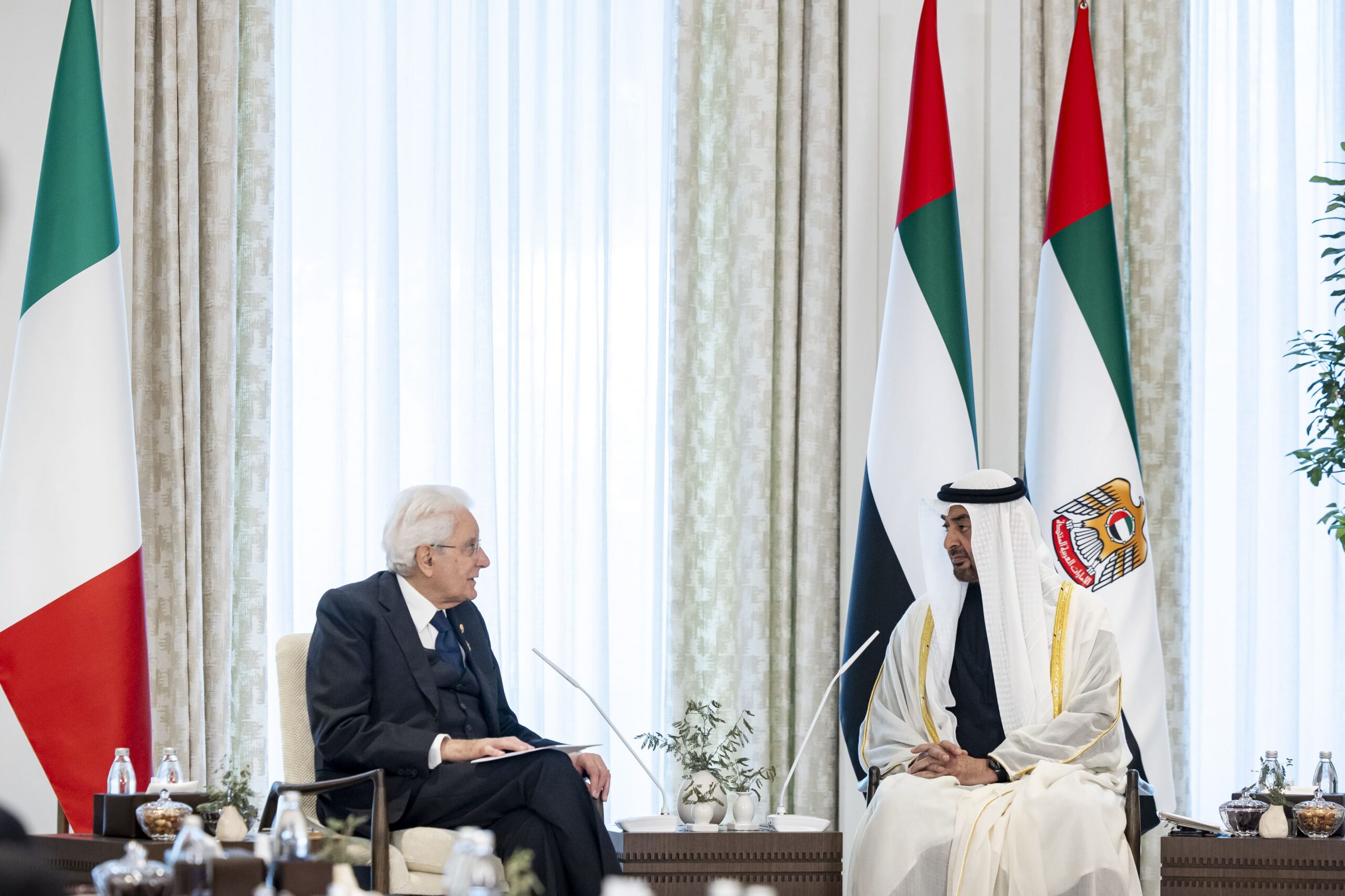 UAE And Italy Reinforce Strategic Partnership During Presidential Talks uae-and-italy-reinforce-strategic-partnership-during-presidential-talks