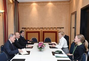 President Ilham Aliyev, EU’s Kaja Kallas Discuss Expanding Azerbaijan–EU Cooperation in Munich