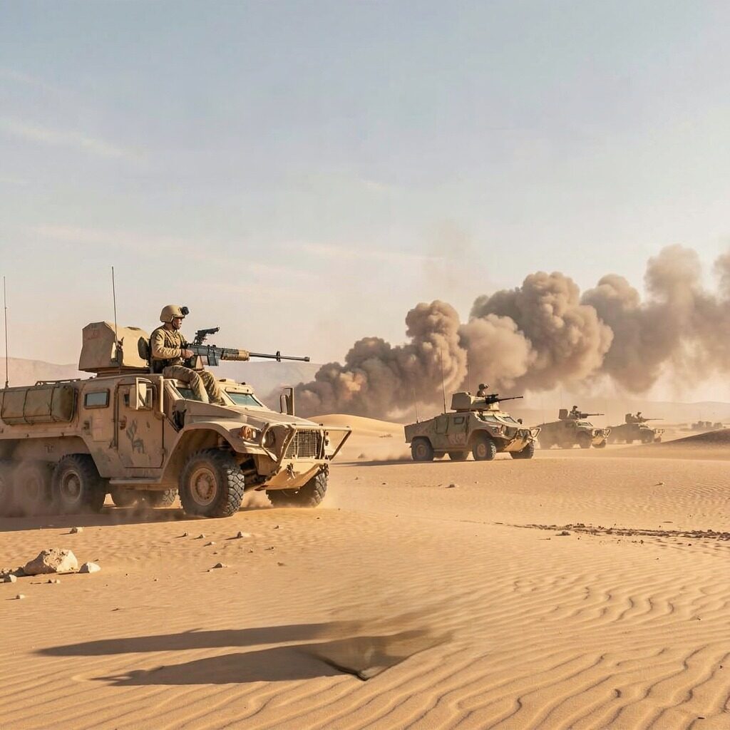 Echoes of War in the Desert