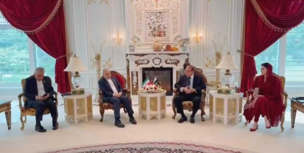 Iranian Ambassador Reza Amiri Moghadam Calls on Nawaz Sharif and Maryam Nawaz to Discuss Iran-Pakistan Relations