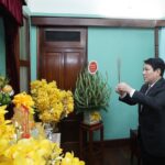 Lương Cường Pays Tribute to Hồ Chí Minh on CPV Anniversary and Tết 2026