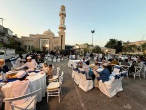 Azerbaijan Embassy Hosts Iftar for Jamia Qasmia Students and Families in Islamabad