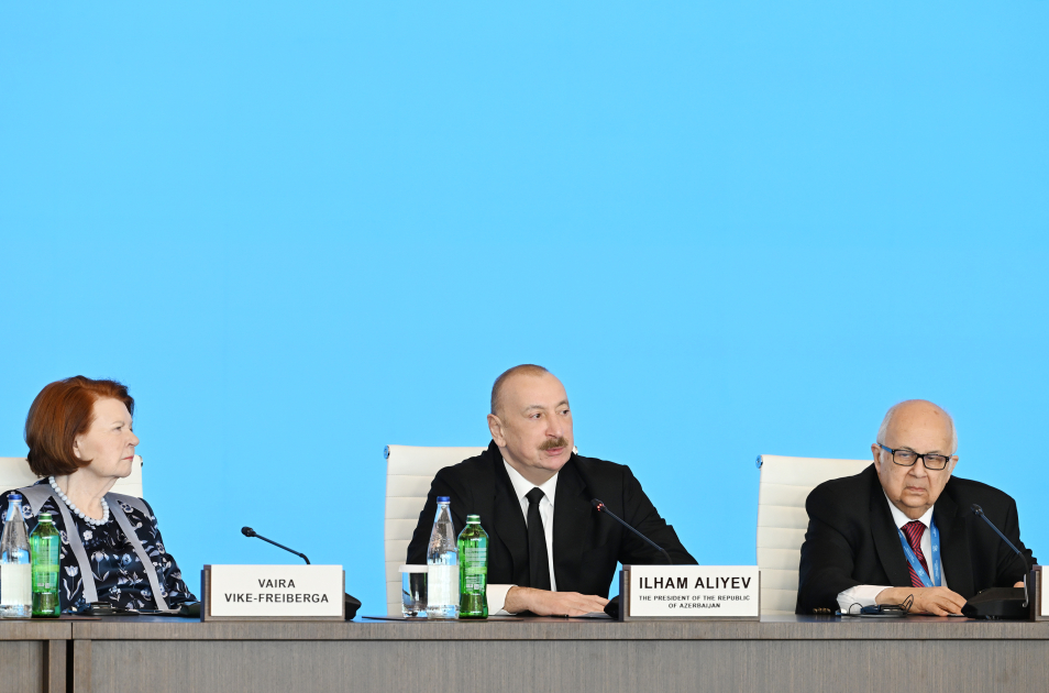 President Ilham Aliyev Addresses Opening of 13th Global Baku Forum on Bridging Global Divides