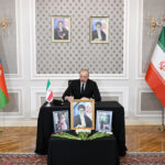 President Ilham Aliyev Signs Condolence Book at Iranian Embassy in Baku