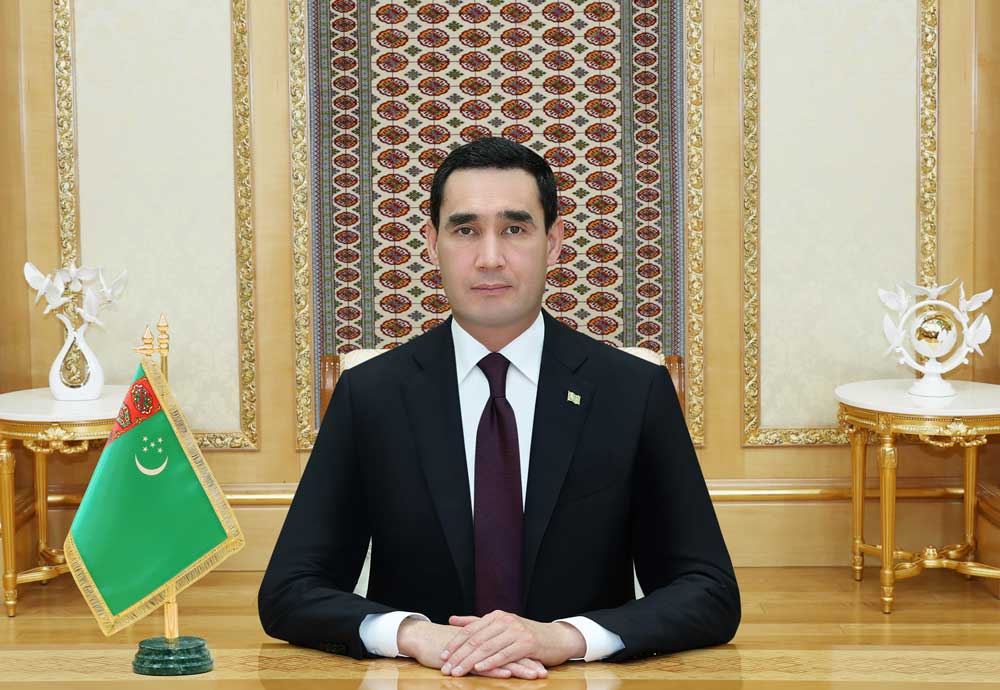 President Serdar Berdimuhamedov