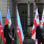 President Ilham Aliyev Receives Official Welcome in Tbilisi