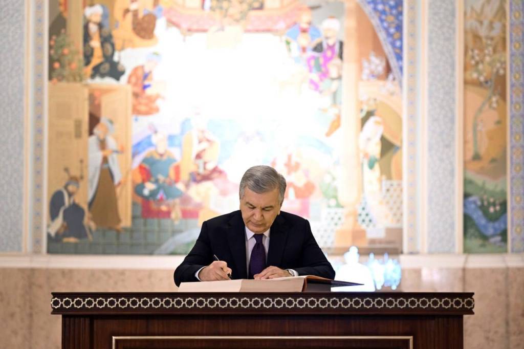 President Shavkat Mirziyoyev