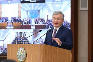 President Shavkat Mirziyoyev