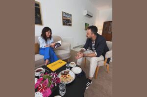 Pakistani DJ in Sweden Meets with Her Excellency Alex Berg von Linde