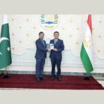 Renowned Pakistani Writer Mr. Muhammad Ali Pasha Presents Poetry Books to His Excellency Yusuf Sharifzoda
