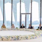 Ilham Aliyev, Mehriban Aliyeva Host Reception for WUF13 Delegates in Baku