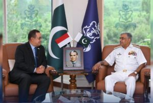 Indonesian Ambassador Meets Pakistan Navy Chief to Strengthen Defense and Maritime Cooperation