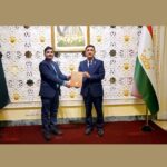 H.E. Yusuf Sharifzoda Presents “The Tajiks in the Mirror of History” to Mr. Muhammad Ali Pasha