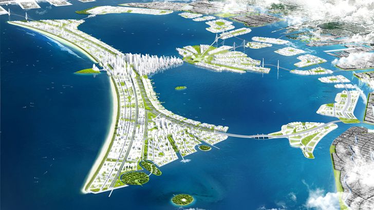 Giant Sea Wall Project