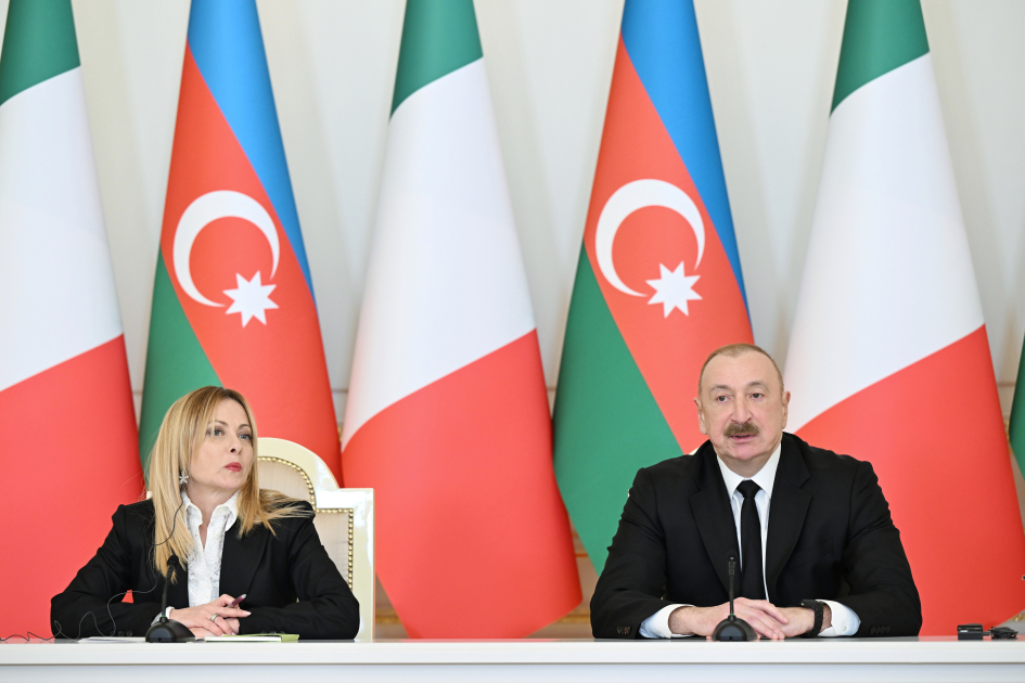Azerbaijan, Italy Strengthen Strategic Ties in Joint Press Statement