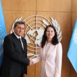 Rashid Meredov, Annalena Baerbock Discuss Multilateral Cooperation at UN Meeting