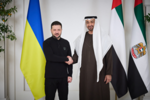 ABU DHABI: UAE President Sheikh Mohamed bin Zayed Al Nahyan and Ukrainian President Volodymyr Zelenskyy held a telephone conversation to review bilateral relations, with particular focus on economic and development cooperation and ways to further strengthen ties under the framework of the Comprehensive Economic Partnership Agreement (CEPA). During the call, both leaders discussed opportunities to enhance collaboration in various sectors aimed at promoting sustainable prosperity and mutual growth for the peoples of the United Arab Emirates and Ukraine. The two sides also exchanged views on recent developments in the Middle East and their serious implications for regional and international peace and security. Discussions further covered the impact of ongoing tensions on maritime security, global energy supplies, and the international economy. President Zelenskyy reiterated Ukraine’s condemnation of the Iranian attacks targeting civilians and civilian infrastructure in the UAE, describing them as violations of the country’s sovereignty and international law that undermine regional and global peace and stability. The Ukrainian president also expressed appreciation for the UAE’s continued mediation efforts between Ukraine and the Russian Federation concerning prisoner exchanges. He highlighted the humanitarian significance and success of these initiatives in supporting dialogue and easing tensions between the two sides.