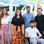Leyla Aliyeva, Arzu Aliyeva Visit ‘CandyFest’ Summer Festival in Baku