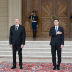 Azerbaijan Holds Official Welcome Ceremony for Turkmen President Serdar Berdimuhamedov