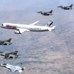 PAF Fighter Aircraft Extend Aerial Welcome to President of the Islamic Republic of Iran