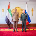 UAE National Guard Commander Visits Russian National Guard Headquarters in Moscow