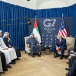 UAE President, US President Discuss Strategic Cooperation on Sidelines of G7 Summit