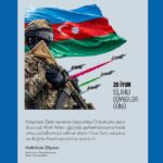 Azerbaijan’s First Vice President Mehriban Aliyeva Pays Tribute to Armed Forces on June 26