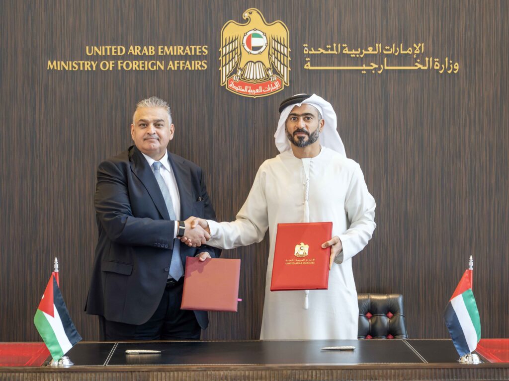 UAE and Jordan Sign MoU to Establish Joint Coordination Committee for Social Development