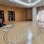 Turkmen Foreign Minister Meets Outgoing U.S. Ambassador