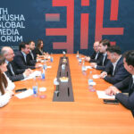 Azerbaijan, Uzbekistan Discuss Expanding Media Cooperation at Shusha Global Media Forum
