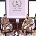COAS Field Marshal Asim Munir Meets Newly Appointed Commander National Strategic Command