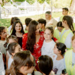 Leyla Aliyeva Attends Artist’s First Solo Exhibition