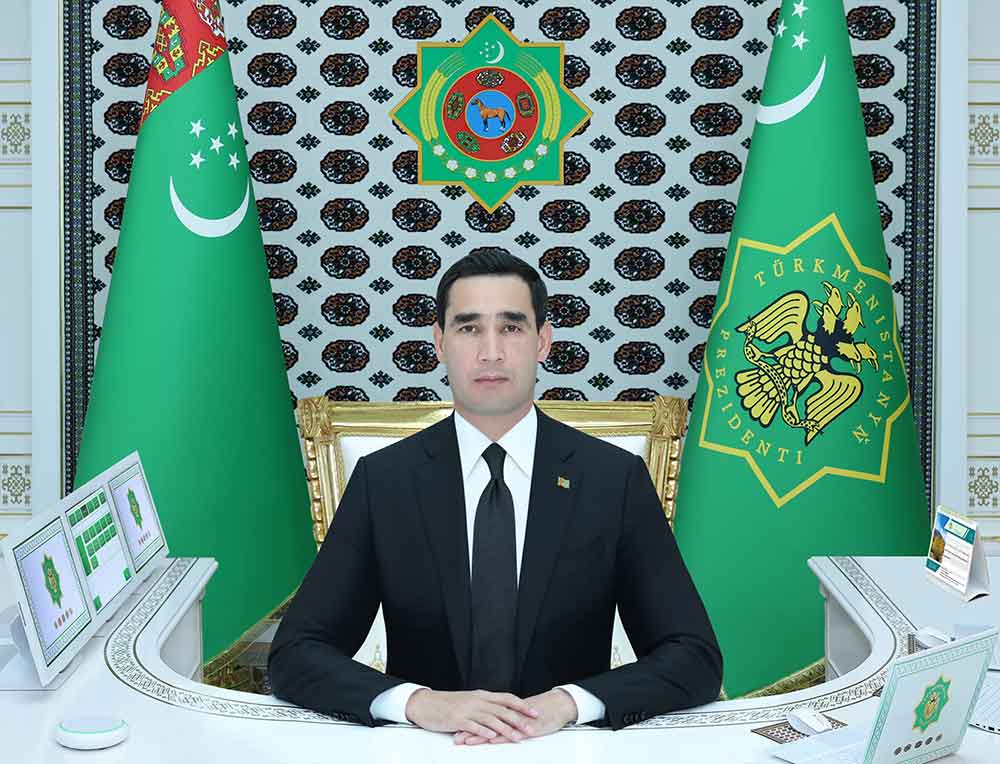 President Serdar Berdimuhamedov