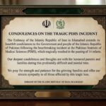 Iranian Embassy Extends Sympathy to Families of 14 Infants Who Died at PIMS