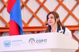Parvana Valiyeva Highlights Sustainable Solutions at UNCCD COP17